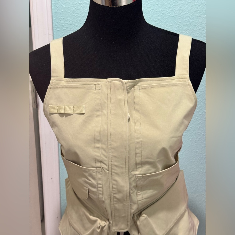 GRLFRND Tech Gabardine Apron Top & Bottom NWT - Picture 4 of 13